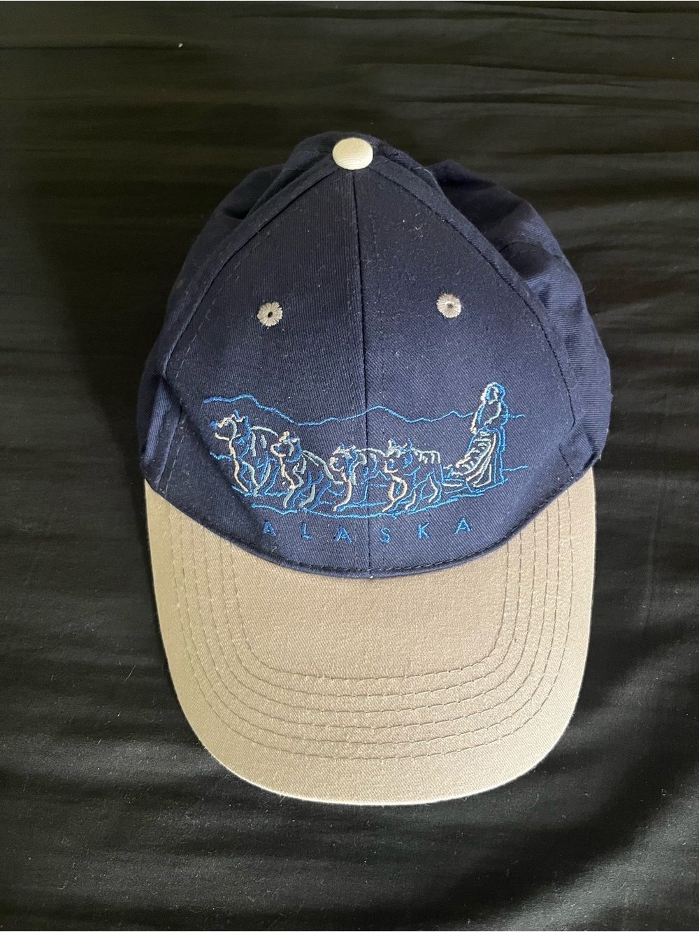 Arctic Circle Enterprises Adjustable Embroidered Alaska Sled Dogs Hat